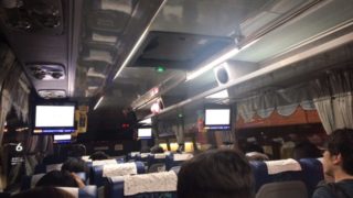 桃園空港 深夜バスで台北まで